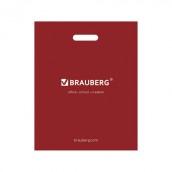 Пакет презентационно-упаковочный BRAUBERG, 32х40 см, усиленная ручка, 505499